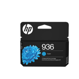 Original HP 936 (4S6U9LN). Cartouche d'encre. Cyan