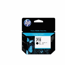 Originale HP 711 (CZ133A). Cartouche d'encre. Rendement élevé (80 ml). Noir