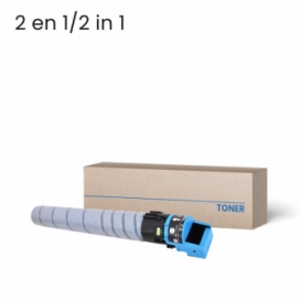 Konica Minolta Universelle (TN328 / TN626C). Cartouche de toner compatible. Cyan.