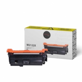 Compatible HP 212X (W2122X). Cartouche de toner. Rendement élevé. Jaune. Premium Tone
