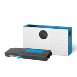 Dell 593-BCBF (G7P4G). Cartouche de toner compatible. Cyan. Premium Tone