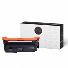 Compatible HP 504X (CE250X). Cartouche de toner. Rendement élevé. Noir. Premium Tone