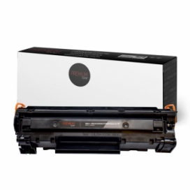 Compatible HP Universelle jumbo (35A / 36A / 85A / Canon 125). Cartouche de toner. Noir