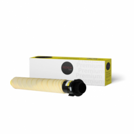 Ricoh 841850 -841854. Cartouche de toner compatible. Jaune. Premium Tone