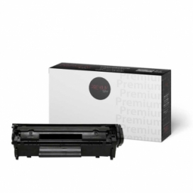 Compatible HP 12X (Q2612X). Cartouche de toner. Rendement élevé. Noir. Premium Tone
