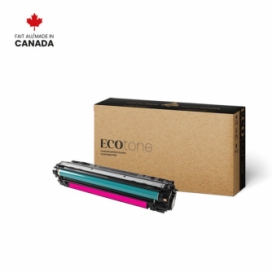 Réusinée HP 650A (CE273A). Cartouche de toner. Magenta. Ecotone