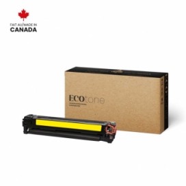 Réusinée HP 131A (CF212A). Cartouche de toner. Jaune. Ecotone