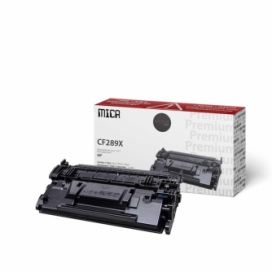 Compatible HP 89X (CF289X). Cartouche de toner MICR. Rendement élevé. Noir. Premium Tone