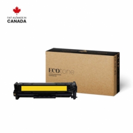 Réusinée HP 312A (CF382A). Cartouche de toner. Jaune. Ecotone