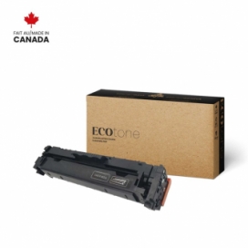 Réusinée HP 410A (CF412A). Cartouche de toner. Jaune. Ecotone