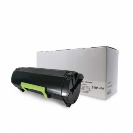 Lexmark 511H (51B1H00). Cartouche de toner compatible. Rendement élevé. Noir.