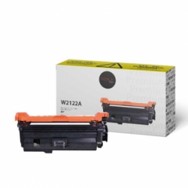 Compatible HP 212A (W2122A). Cartouche de toner. Jaune. Premium Tone