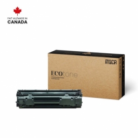 Réusinée HP 35A (CB435A). Cartouche de toner MICR. Noir. Ecotone
