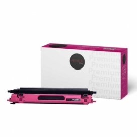 Brother TN115M. Cartouche de toner compatible. Rendement élevé. Magenta. Premium Tone