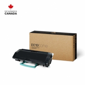 Lexmark E260A11A. Cartouche de toner réusinée. Noir. Ecotone