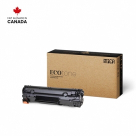 Réusinée HP 85A (CE285A). Cartouche de toner MICR. Noir. Ecotone