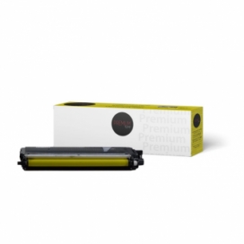 Brother TN210Y. Cartouche de toner compatible. Jaune. Premium Tone