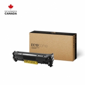 Réusinée HP 304A (CC532A). Cartouche de toner. Jaune. Ecotone