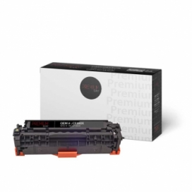 Compatible HP 312X (CF380X). Cartouche de toner. Rendement élevé. Noir. Premium Tone
