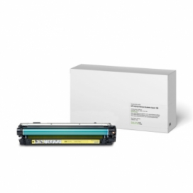 Réusinée HP 650A (CE272A). Cartouche de toner. Jaune.