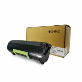Lexmark 521H (52D1H00). Cartouche de toner compatible. Rendement élevé. Noir.