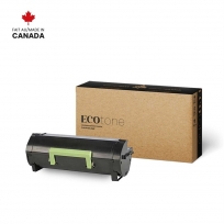 Lexmark 511H (51B1H00). Cartouche de toner réusinée. Rendement élevé. Noir. Ecotone