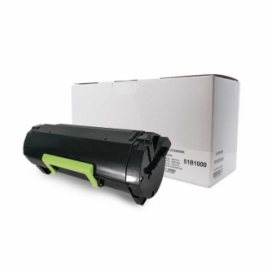 Lexmark 511 (51B1000). Cartouche de toner compatible. Noir.