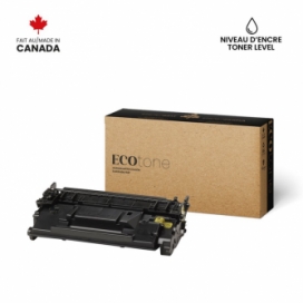 Réusinée HP 58X (CF258X). Cartouche de toner. Rendement élevé. Noir. Ecotone