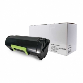 Lexmark 601H (60F1H00). Cartouche de toner compatible. Rendement élevé. Noir. Premium Tone