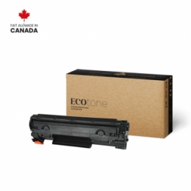 Réusinée HP 36A (CB436A). Cartouche de toner. Noir. Ecotone
