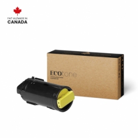 Xerox 106R03861. Cartouche de toner réusinée. Jaune. Ecotone