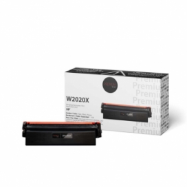 Compatible HP 414X (W2020X). Cartouche de toner. Rendement élevé. Noir. Premium Tone