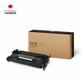Réusinée HP 26A (CF226A). Cartouche de toner. Noir. Ecotone