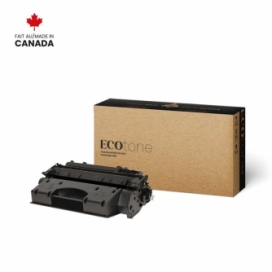 Réusinée HP 05X (CE505X). Cartouche de toner. Rendement élevé. Noir. Ecotone
