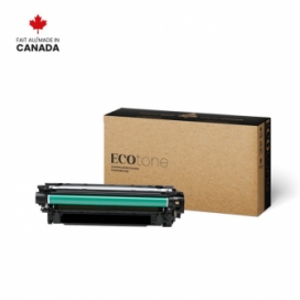 Réusinée HP 504X (CE250X). Cartouche de toner. Rendement élevé. Noir. Ecotone