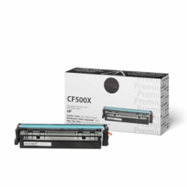 Compatible HP 202X (CF500X). Cartouche de toner. Rendement élevé. Noir. Premium Tone