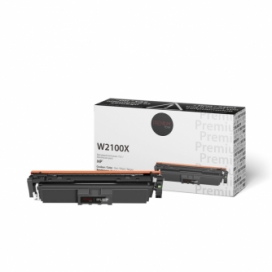 Compatible HP 210X (W2100X). Cartouche de toner. Rendement élevé. Noir. Premium Tone