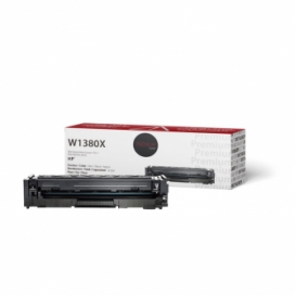 Compatible HP 138X (W1380X). Cartouche de toner. Rendement élevé. Noir. Premium Tone