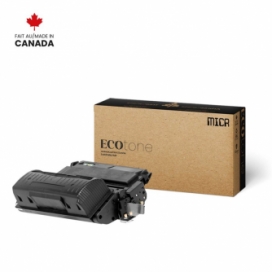 Réusinée HP 38A (Q1338A). Cartouche de toner MICR. Noir. Ecotone