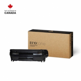 Réusinée HP 12A (Q2612A). Cartouche de toner. Noir. Ecotone
