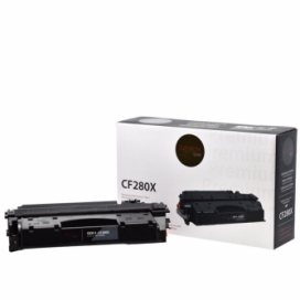 Compatible HP 80X (CF280X). Cartouche de toner. Rendement élevé. Noir. Premium Tone