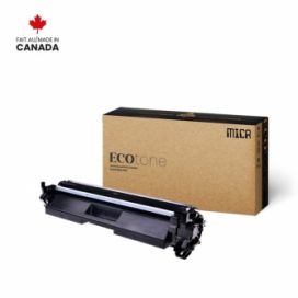 Réusinée HP 30A (CF230A). Cartouche de toner MICR. Noir. Ecotone