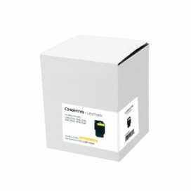 Lexmark C540H1YG. Cartouche de toner compatible. Rendement élevé. Jaune. Premium Tone