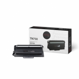 Brother TN750. Cartouche de toner compatible. Noir. Premium Tone