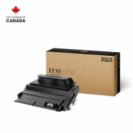 Réusinée HP 39A (Q1339A). Cartouche de toner MICR. Noir. Ecotone