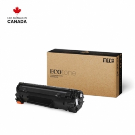 Réusinée HP 78A (CE278A). Cartouche de toner MICR. Noir. Ecotone