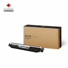 Réusinée HP 126A (CE310A). Cartouche de toner. Noir. Ecotone