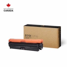 Réusinée HP 651A (CE340A). Cartouche de toner. Noir. Ecotone