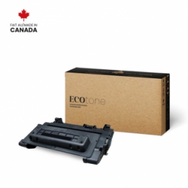 Réusinée HP 90A (CE390A). Cartouche de toner. Noir. Ecotone