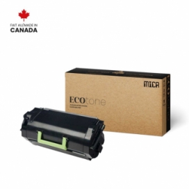 Lexmark 24B6020. Cartouche de toner MICR réusinée. Noir. Ecotone